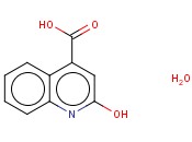 2-<span class='lighter'>羟基</span><span class='lighter'>喹啉</span>-4-羧酸