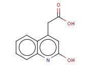 2-<span class='lighter'>HYDROXYQUINOLINE</span>-4-ACETIC ACID
