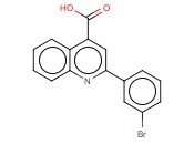 2-(3-溴苯基)喹啉-4-羧酸