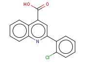 2-(2-CHLOROPHENYL)-4-QUINOLINECARBOXYLIC ACID