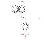 4-(4-AMINO-1-NAPHTHYLAZO)BENZENESULFONIC ACID, <span class='lighter'>THALLIUM</span> SALT