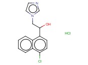 ALPHA-(4-CHLORO-1-NAPHTHYL)-1-IMIDAZOLEETHANOL HYDROCHLORIDE