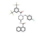 (2R,4S)-N-[1-[3,5-双(三<span class='lighter'>氟</span>甲基)<span class='lighter'>苯</span><span class='lighter'>甲</span><span class='lighter'>酰</span>]-2-(4-<span class='lighter'>氯</span>苄基)哌啶-4-基]喹啉-4-甲酰胺