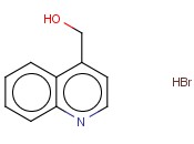 QUINOLIN-4-YL-METHANOL <span class='lighter'>HYDROBROMIDE</span>