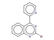 2-BROMO-4-(<span class='lighter'>2-PYRIDYL</span>)QUINAZOLINE
