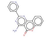 <span class='lighter'>4-AMINO-2-PYRIDIN-3-YLCHROMENO</span>[<span class='lighter'>4,3-D</span>]<span class='lighter'>PYRIMIDIN-5-ONE</span>