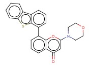 8-(4-<span class='lighter'>二</span><span class='lighter'>苯</span><span class='lighter'>并</span><span class='lighter'>噻吩</span>基)-2-(4-吗啉基)-4H-1-<span class='lighter'>苯</span><span class='lighter'>并</span>吡喃-4-酮