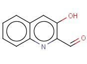 3-<span class='lighter'>HYDROXYQUINOLINE</span>-2-CARBOXALDEHYDE