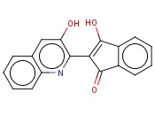 3-羟基-2-(3-羟-2-喹啉基)-1H-<span class='lighter'>茚</span>-1-<span class='lighter'>酮</span>