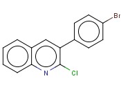 3-(4-<span class='lighter'>溴</span>苯基)-2-氯<span class='lighter'>喹啉</span>