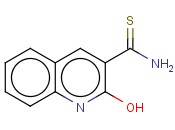 2-<span class='lighter'>HYDROXYQUINOLINE</span>-3-CARBOTHIOAMIDE