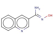 N'-<span class='lighter'>HYDROXYQUINOLINE</span>-3-CARBOXAMIDINE