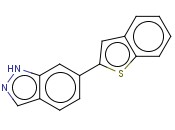 1H-<span class='lighter'>吲</span><span class='lighter'>唑</span>,6-苯并[b]噻吩并-2-基-