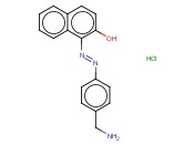 1-[(4-AMINOMETHYLPHENYL)<span class='lighter'>AZO</span>]-2-NAPHTHOL HYDROCHLORIDE