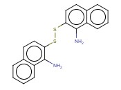 2,2'-联硫基二(1-<span class='lighter'>萘</span><span class='lighter'>胺</span>)