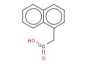 A-<span class='lighter'>萘</span>基<span class='lighter'>乙酸</span>-羧基-14C