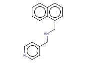 萘-1-基-甲基<span class='lighter'>吡啶</span>-4-基-<span class='lighter'>甲</span><span class='lighter'>胺</span>