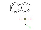 1-[<span class='lighter'>氯</span>甲基磺<span class='lighter'>酰</span>基]<span class='lighter'>萘</span>