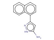 5-<span class='lighter'>萘</span>-1-基-2H-吡唑-3-<span class='lighter'>胺</span>