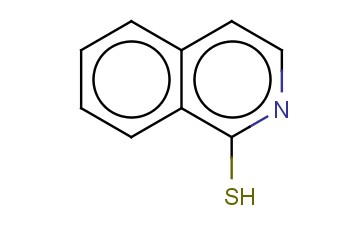 1-<span class='lighter'>ISOQUINOLINETHIOL</span>