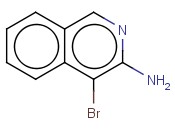 4-<span class='lighter'>溴</span>异<span class='lighter'>喹啉</span>-3-胺