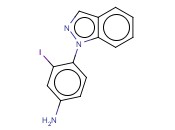 4-(1H-INDAZOL-1-YL)-<span class='lighter'>3-IODOANILINE</span>