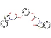(2-OXO-BENZOTHIAZOL-3-YL)-ACETIC ACID 3-((2-OXO-BENZOTHIAZOL-3-YL)-<span class='lighter'>ACO</span>)-PH ESTER