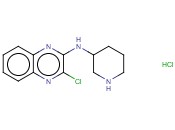 3-氯-N-3-哌啶基-2-喹喔<span class='lighter'>啉</span>胺<span class='lighter'>盐酸盐</span>
