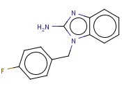 2-氨基-1-[(4-氟苯基)<span class='lighter'>甲基</span>]-1H-<span class='lighter'>苯并咪唑</span>
