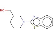 1-(2-<span class='lighter'>苯</span><span class='lighter'>并</span><span class='lighter'>噻唑</span>基)-3-哌啶甲醇