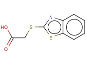 (2-BENZOTHIAZOLYLTHIO)ACETIC ACID