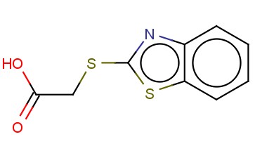 (1,3-<span class='lighter'>苯</span><span class='lighter'>并</span><span class='lighter'>噻唑</span>-2-硫基)<span class='lighter'>乙酸</span>