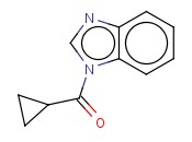 1H-苯并咪唑，1-（<span class='lighter'>环</span><span class='lighter'>丙基</span>羰基）-（9CI）