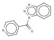 1-(4-吡啶基羰基)<span class='lighter'>苯</span>并<span class='lighter'>三</span><span class='lighter'>唑</span>