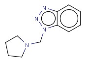 (1-吡咯烷基甲基)<span class='lighter'>苯</span>并<span class='lighter'>三</span><span class='lighter'>唑</span>