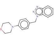 (4-吗啉基苯甲基)<span class='lighter'>苯</span>并<span class='lighter'>三</span><span class='lighter'>唑</span>