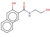 3-羟基-N-(2-羟乙基)-2-<span class='lighter'>萘</span>甲酰胺