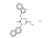 <span class='lighter'>L-</span>色<span class='lighter'>氨酸</span>酰胺,甘氨酰-N-2-萘基-, <span class='lighter'>盐酸盐</span> (9CI)