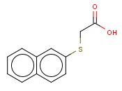 (2-<span class='lighter'>萘</span>硫)<span class='lighter'>乙酸</span>