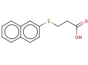 3-(2-<span class='lighter'>萘</span>基硫代)丙酸