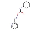 <span class='lighter'>2-PYRIDINECARBOXALDEHYDE</span>,O-(CYCLOHEXYLCARBAMOYL)OXIME