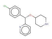 (S)-2-[(4-氯苯基)(4-哌啶氧基)甲基]吡啶