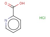2-吡啶甲<span class='lighter'>酸盐酸盐</span>