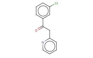 1-(3-CHLOROPHENYL)-2-(2-PYRIDINYL)-ETHANONE