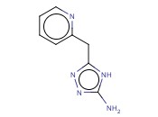 5-(<span class='lighter'>吡啶</span>-2-<span class='lighter'>基</span><span class='lighter'>甲基</span>)-4H-1,2,4-<span class='lighter'>三</span>唑-3-胺