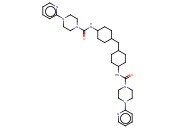N,N'-(亚<span class='lighter'>甲基</span>二-4,1-环己胺二<span class='lighter'>基</span>)双[4-(2-<span class='lighter'>吡啶基</span>)-1-哌嗪甲酰胺]