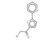 2-<span class='lighter'>溴</span>-1-[5-(2-吡啶基)-2-<span class='lighter'>噻吩</span>基]-1-乙酮