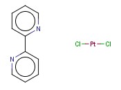 (2,2'-联吡啶)二<span class='lighter'>氯</span><span class='lighter'>铂</span>(II)