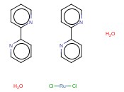 顺-双(2,2'-<span class='lighter'>二</span>吡啶基)<span class='lighter'>二</span>氯化钌(II),<span class='lighter'>二水</span>