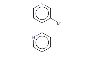 3-BROMO-4-(<span class='lighter'>2-PYRIDYL</span>)PYRIDINE